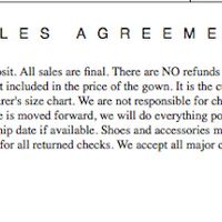 sales agreement