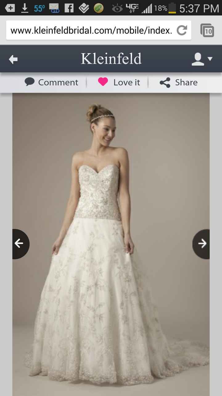 Opinions needed for a dress...UPDATE!  =)