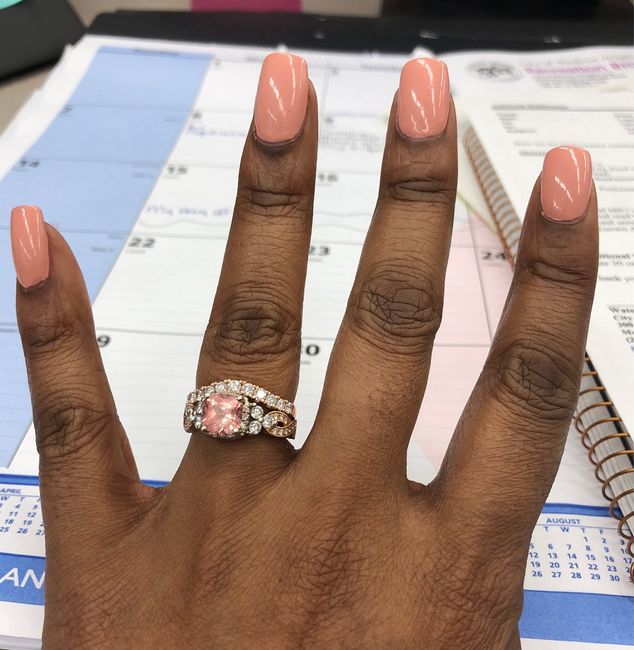 🗣 Rose Gold Rings 13