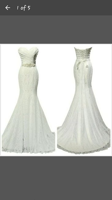 Buying a dress online