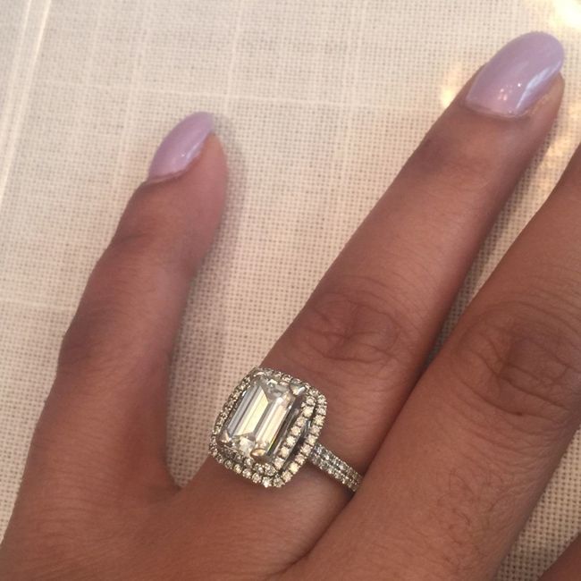 SHOW OFF YOUR RINGS LADIES!! I wanna see that bling!!!