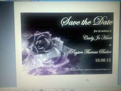 I want to see STDs, Invites, Programs and Thank You's!