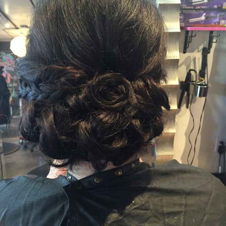 Just did my hair/makeup trial