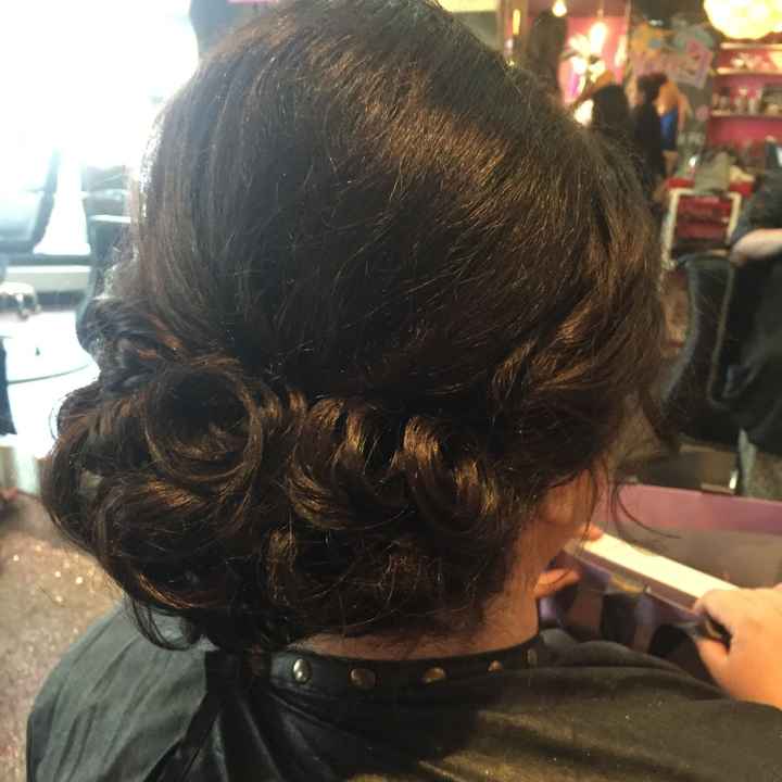 Just did my hair/makeup trial