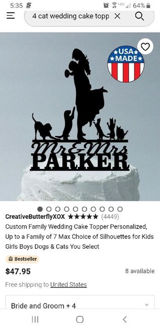 Wedding cake toppers 3