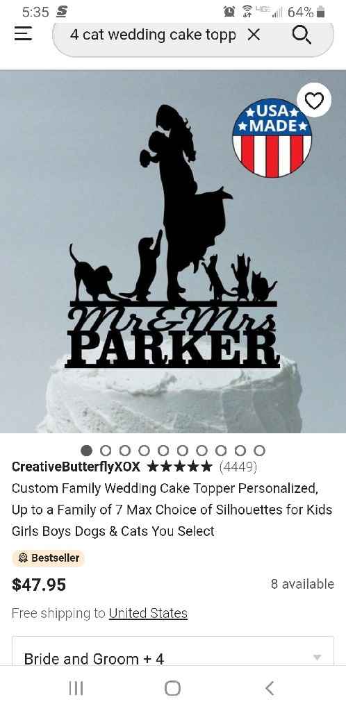 Wedding cake toppers - 1