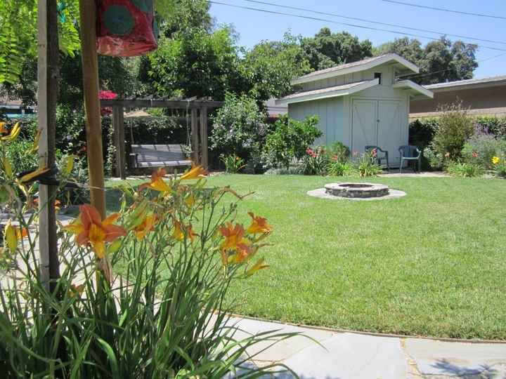 Backyard Reception it is! (Pics included)