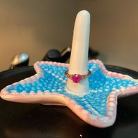 Engagement Rings with colored gemstones - 1
