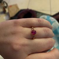 Engagement Rings with colored gemstones - 2