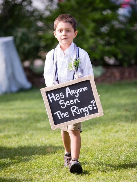 What Do Your Ring Bearer/Flower Girl Signs Say? 3