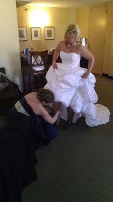 I'm back.  and MARRIED!! *PIX*