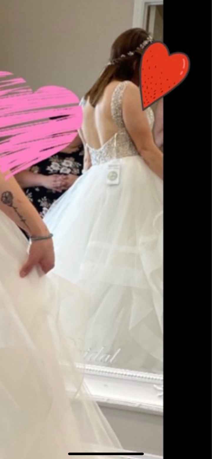 Help! i am trying to brainstorm ways to make the boob area more secure in this dress. - 1