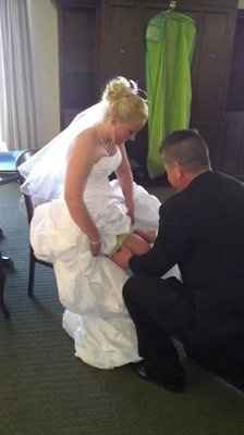 I'm back.  and MARRIED!! *PIX*
