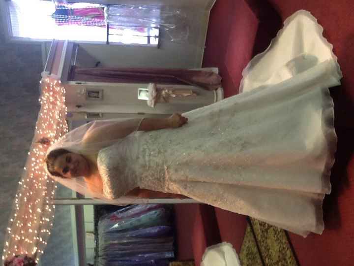 I rang the Bell and Said yes to the dress!! Lets see some of your dresses!!