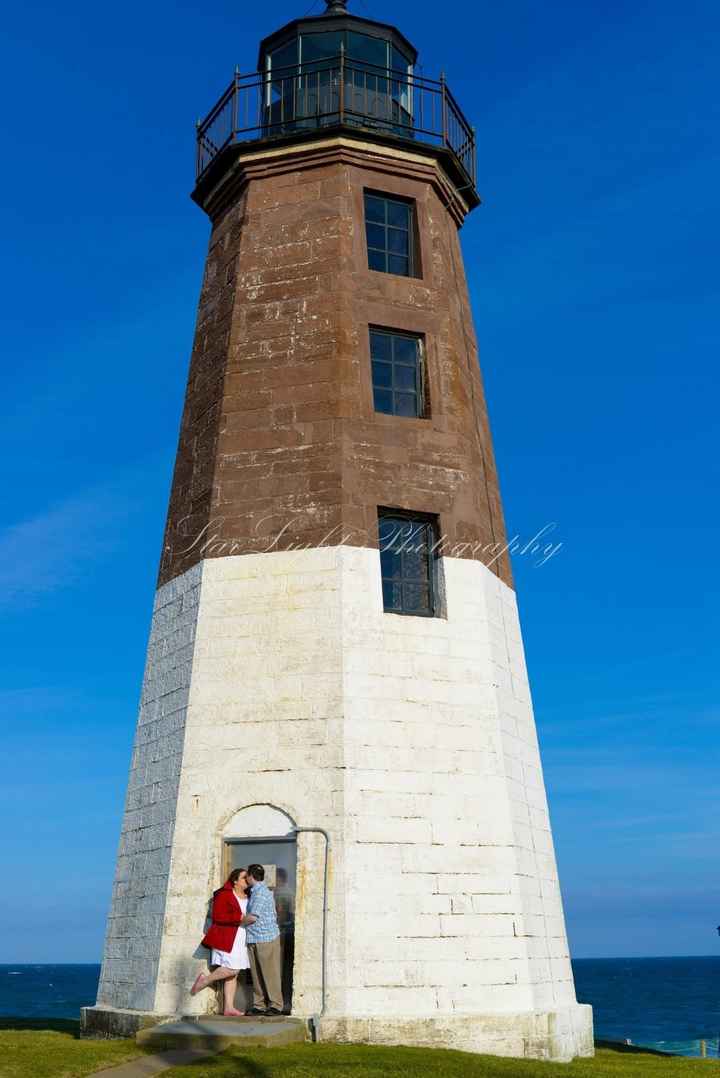 Engagement pictures!! Also hello 5th star!! Woohoo lol