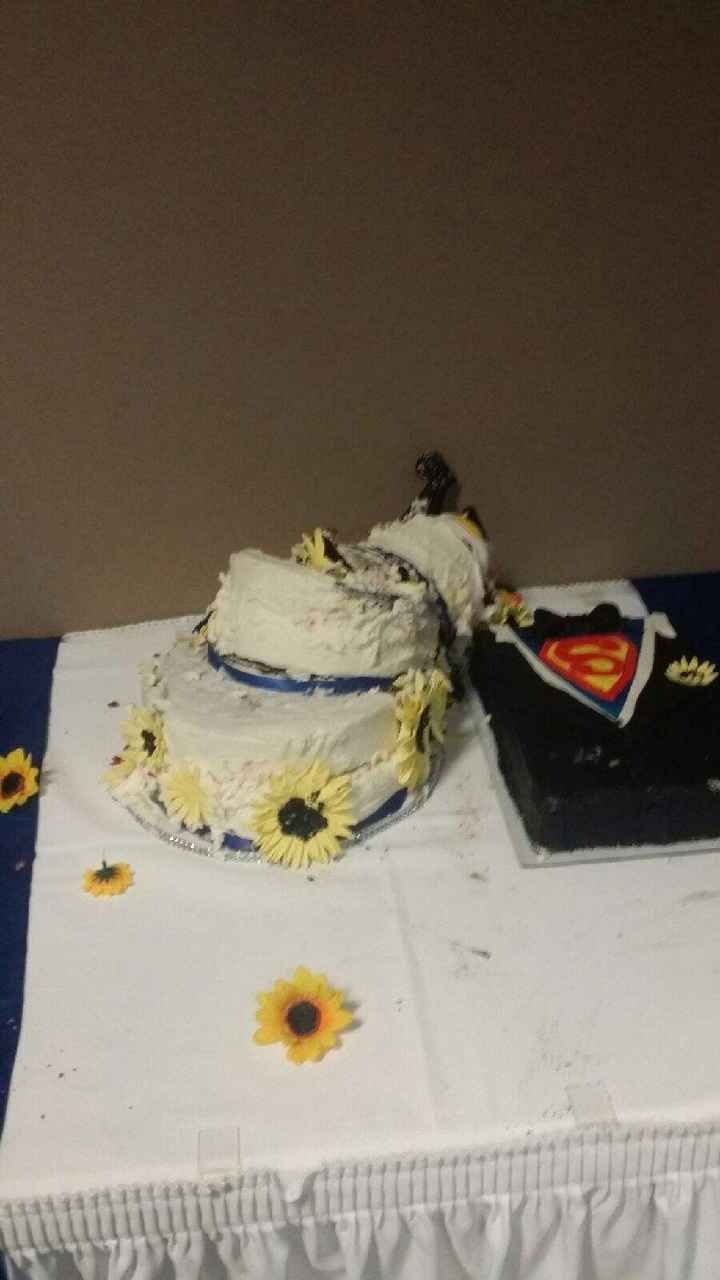 Bam! Oh yes!* updated with dropped cake picture*