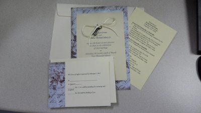 Got My DIY Invitations Did! :)