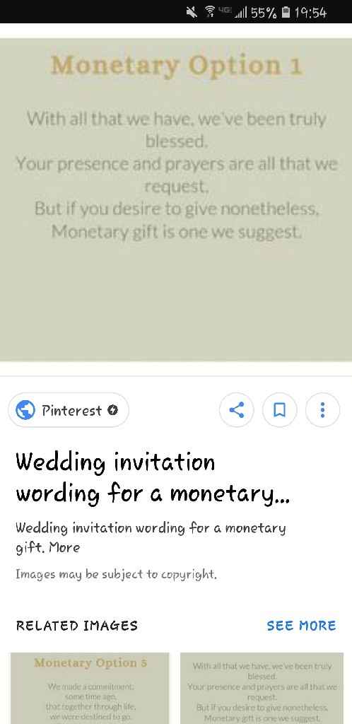 cash as a wedding gift - 1