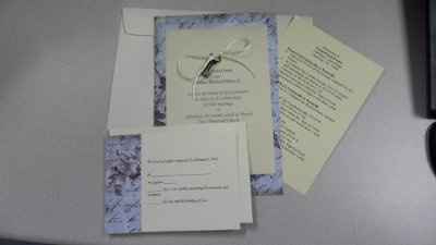 Got My DIY Invitations Did! :)