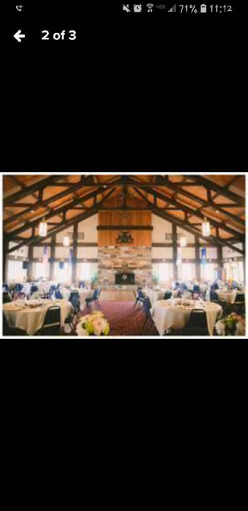 Round tables for both ceremony and reception - 2
