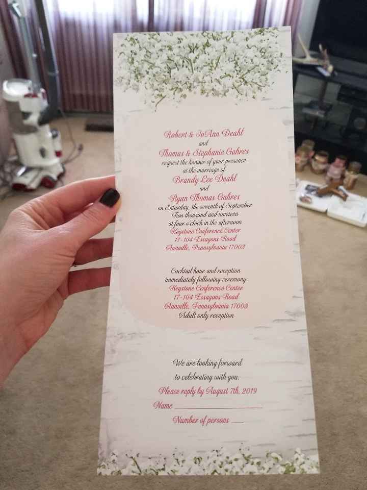 Invitations - 1