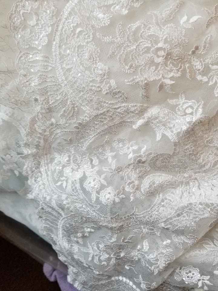 Dress Listed as Ivory---but It's not Ivory - 1