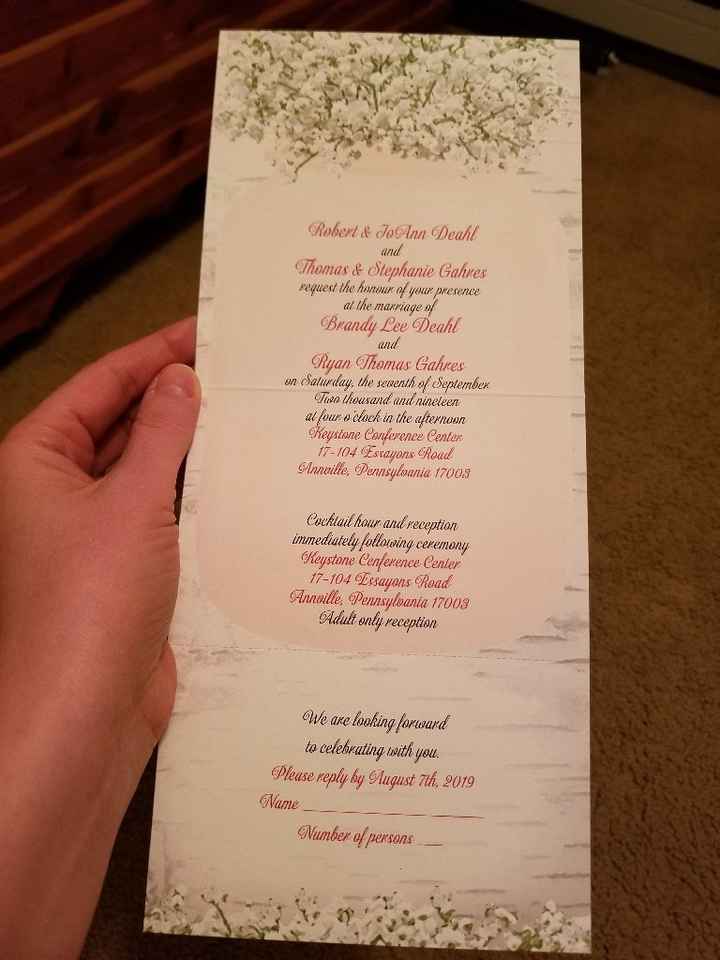 Fold and Send Invites - 1