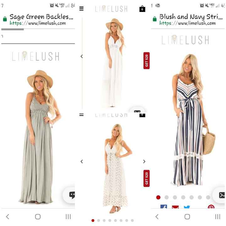 Bridal Shower Dresses - 1