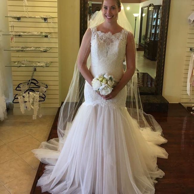 Let me see what you're wearing on your wedding day