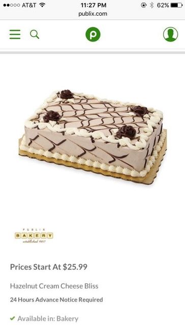 Publix Cake-what would you think?
