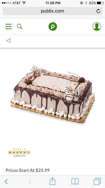 Publix Cake-what would you think?