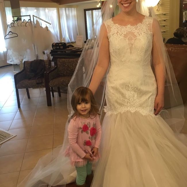 Alterations needed but I love my dress!