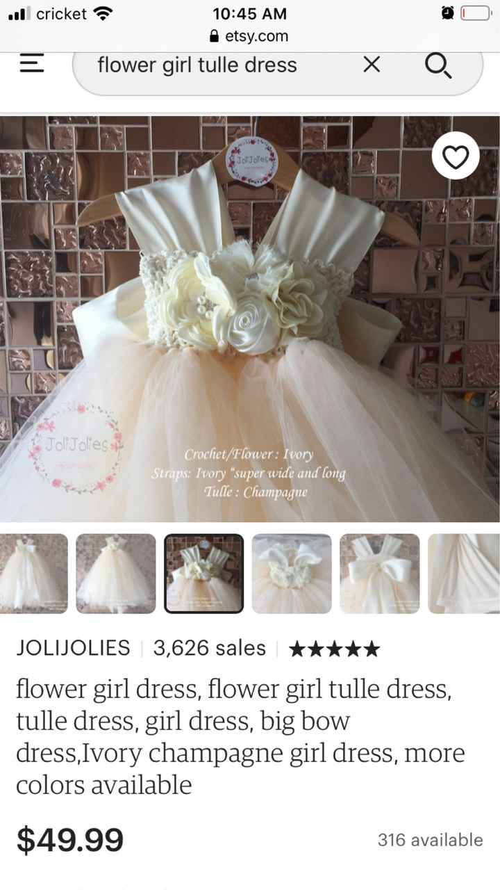 Flower girl dresses - 1
