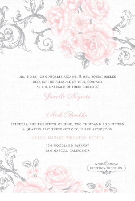 SHOW ME YOUR : Wedding Invitations / RSVP Cards!