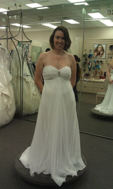 Show me your bridesmaid dresses with your wedding dress!
