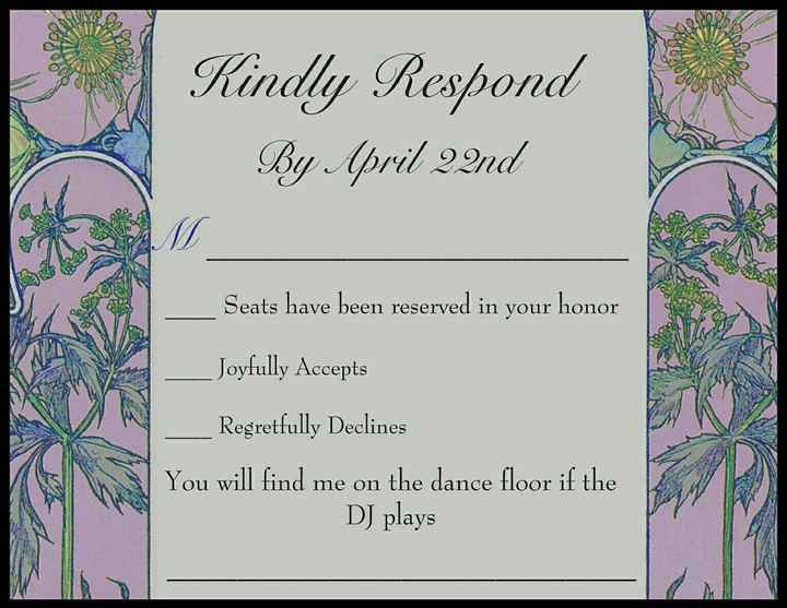 Need honest opinions on invites