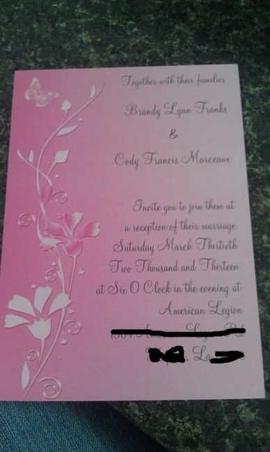 Wedding Invitations