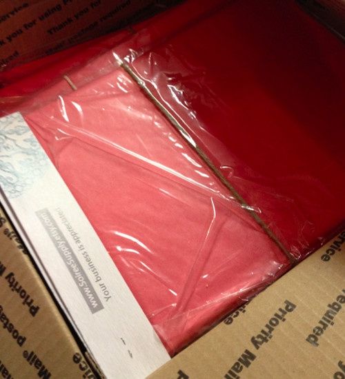 Tissue paper came in!!!