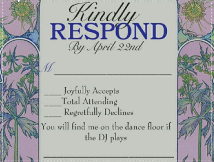 Need honest opinions on invites