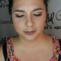 Hair and makeup trial