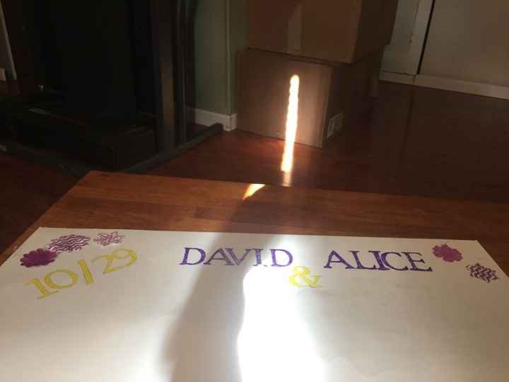 Assigned Tables Chart/Sign