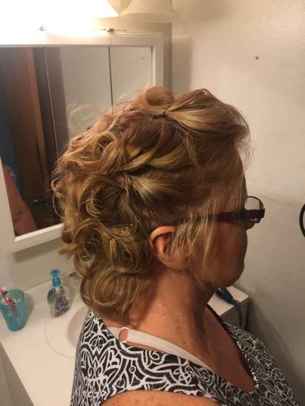 Makeup and hair trial