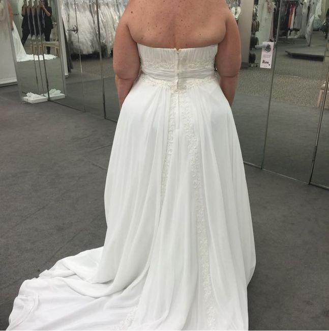 Let me see what you're wearing on your wedding day