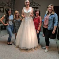 Let's see your wedding dresses.