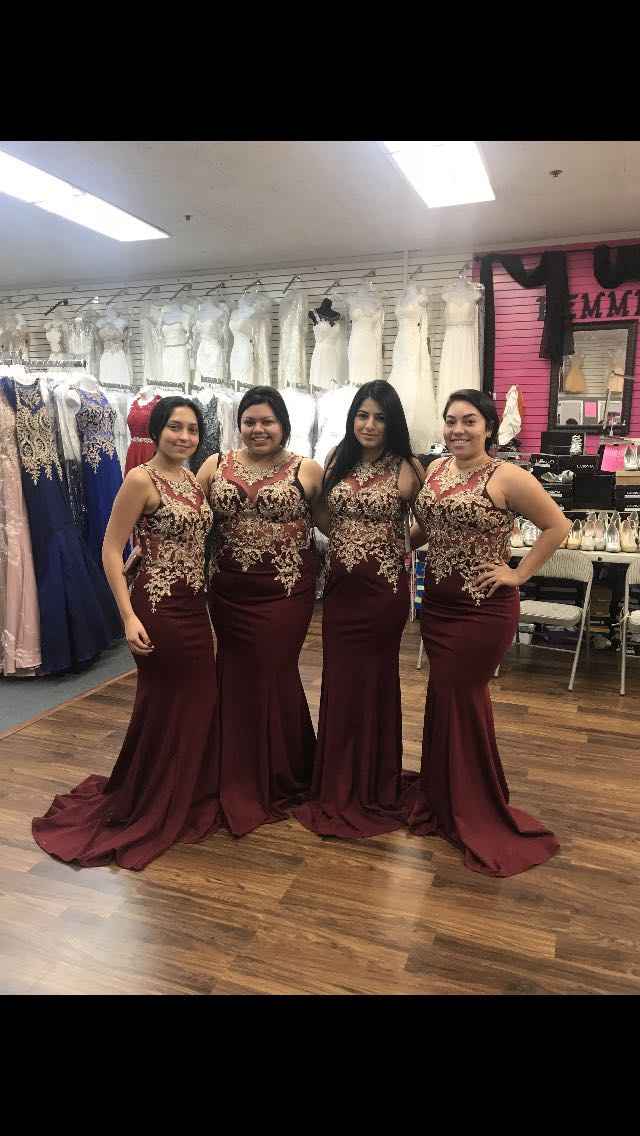 Bridemaids & Maid of  Honor - 2