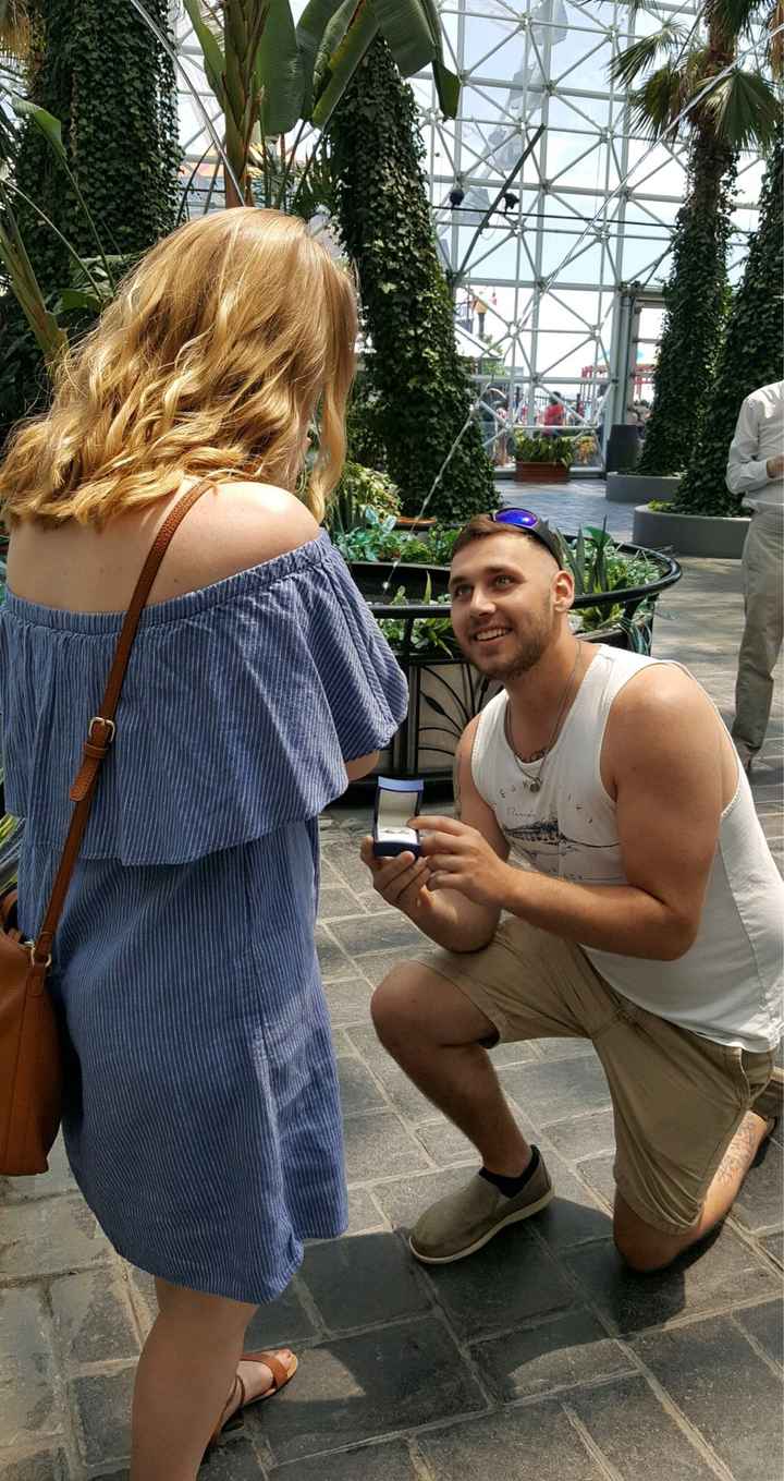 Was your proposal caught on camera? Share your proposal pic! - 1