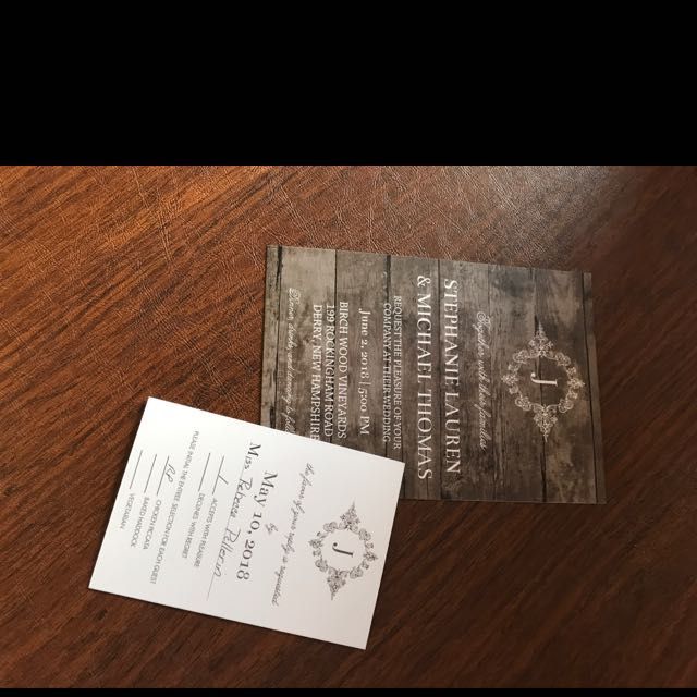 Wedding Invitations - 1