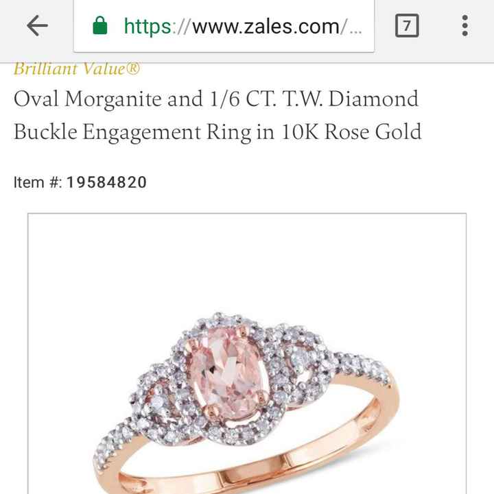 No wedding band to match engagment ring! - 1
