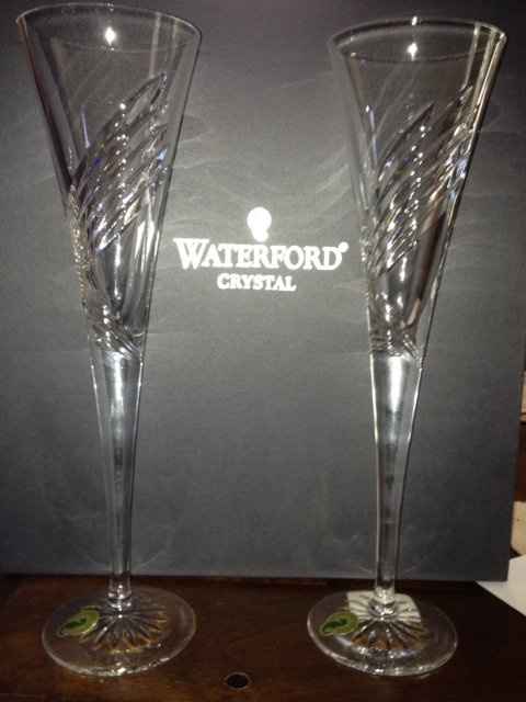 Toasting flutes are in!