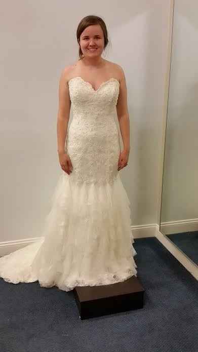 did u show your partner pics of the rejected dresses? (update: show us your rejects!)